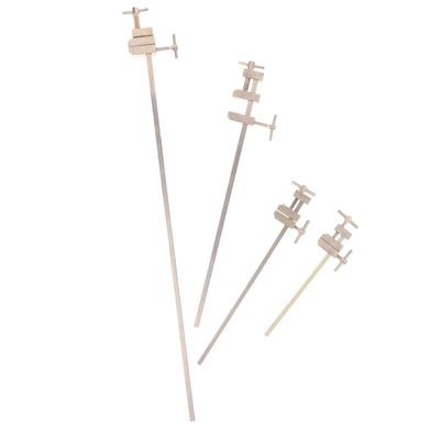 F Clamp Adjustable Jaw DIY With Knurled Tightening Screws Carpentry Miniature Quick Clip Woodworking Brass Japanese Wood Clamp