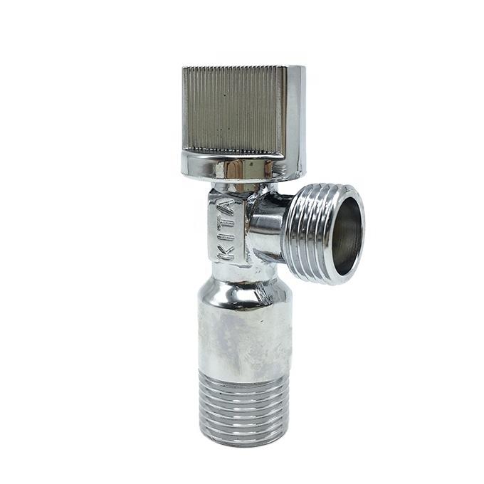 Bathroom Accessories Sanitary Ware Toilet Washing Zinc Brass Angle Valve (Brass,Medium Pressure&1/2 in) латунный