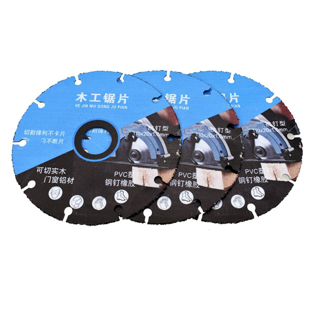 110mm Circular Saw Blades Saw Blade for Various Wood Cutting Sharper Saw Blade Expansion Slots Design Blades for Cutting