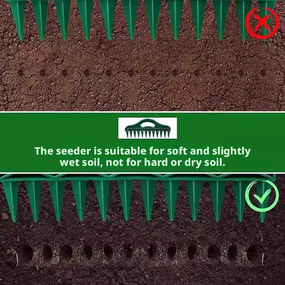 1/2/3 peças Ferramenta de Plantio de Sementes Espaçador de Sementes Dispensador de Sementes Ferramentas de Jardinagem para Plantar Sementes Dispor Espaçadas Idealmente