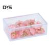 20 Pcs Star Glitter Push Pins Thumb Tacks with Storage Box Sparkly Push Pins for Bulletin Board Corkboard Photo Wall Office or Home