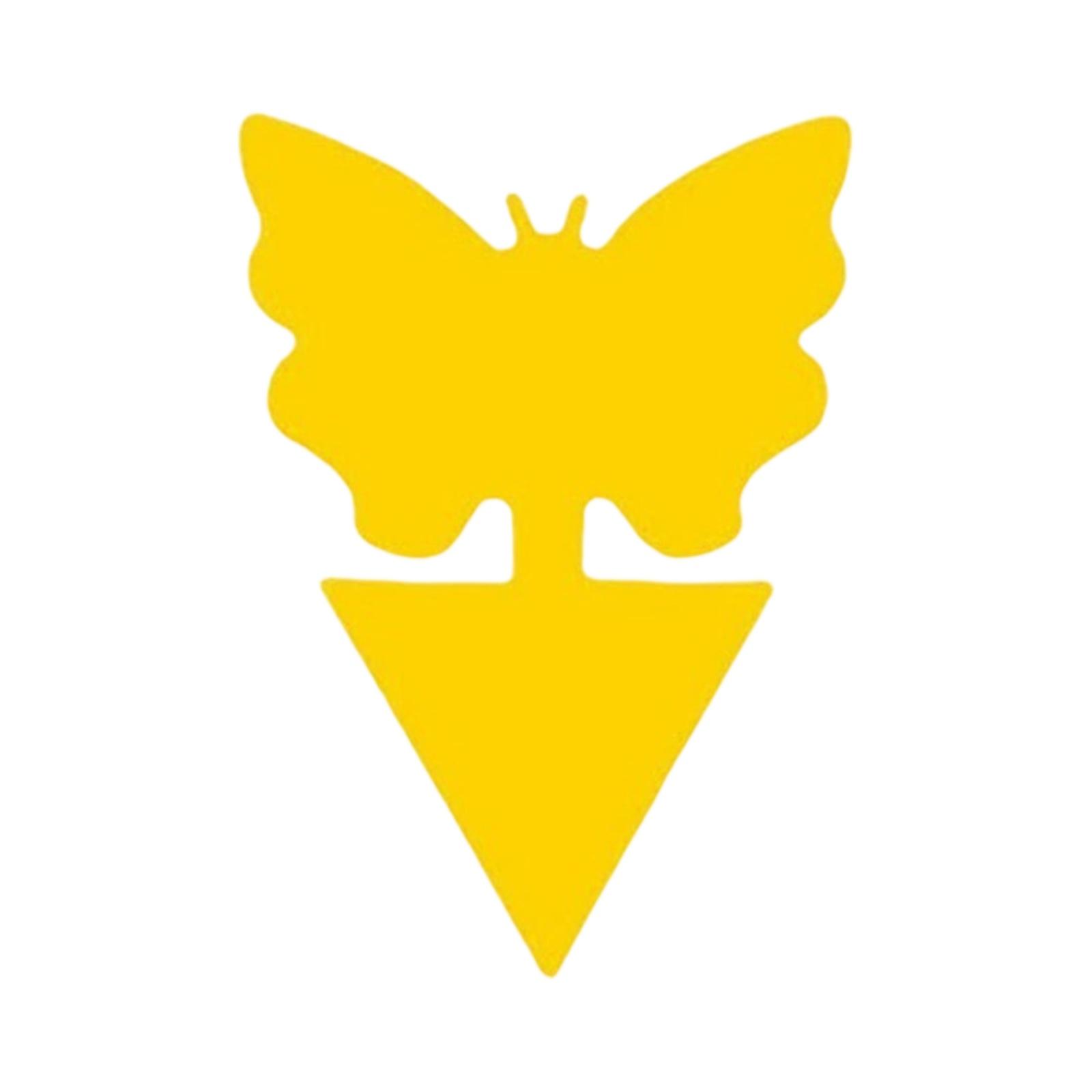 

Sticky Insect Catcher Board, Double-Sided Yellow , Effective Sticky Trap for Flying , Home and Garden One Size жёлтый