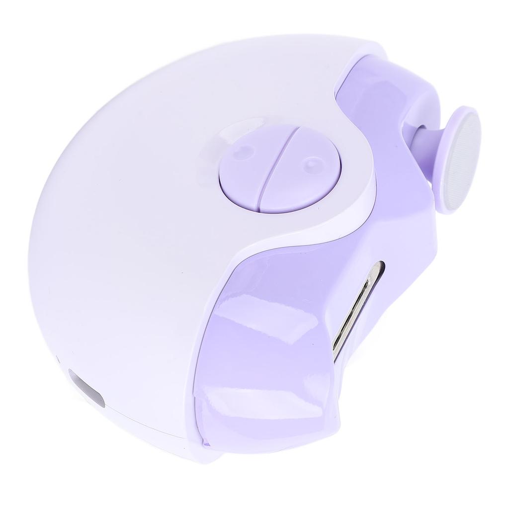 Electric Nail Clipper 2 Speeds 2 In 1 Fingernail Cutter File Nail Scraps Storage USB Rechargeable Sa