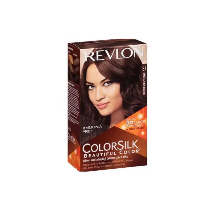 REVLON - Hair Color Color # 37-Dark Golden Brown 1 Unit