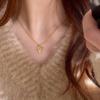 Elegant Minimalist Hollow Choker Necklace - Trendy Cool-Style Chain for Women