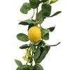 Artificial Lemon Garland Spring Fruit Garland with Lemons for Front Door Home Kitchen Party Wedding Decor 6.6ft