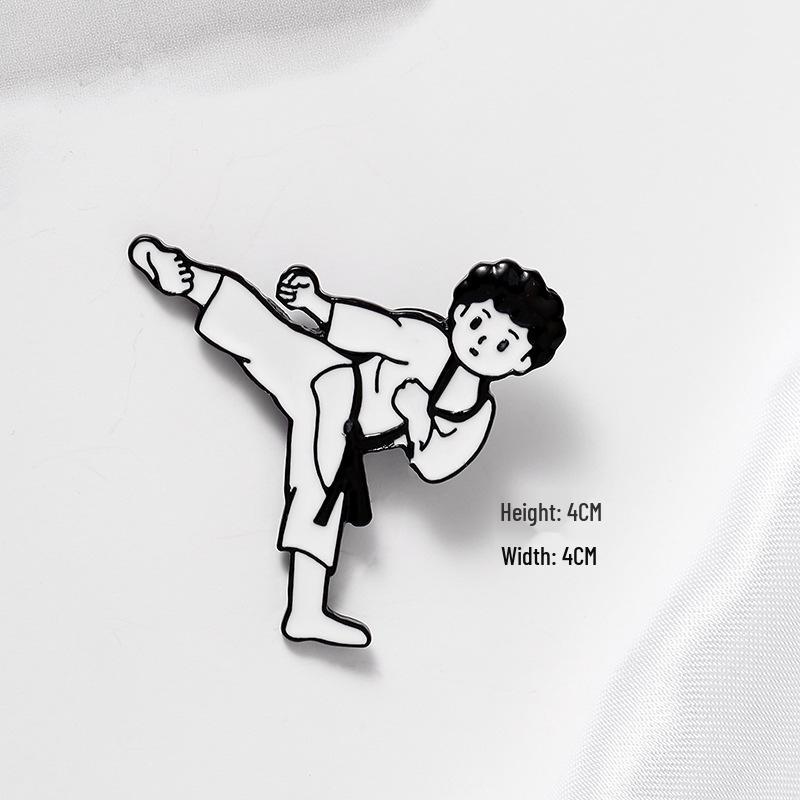 

Alloy Cartoon Drip Oil Brooch: Cute, Versatile Pendant for Schoolbags