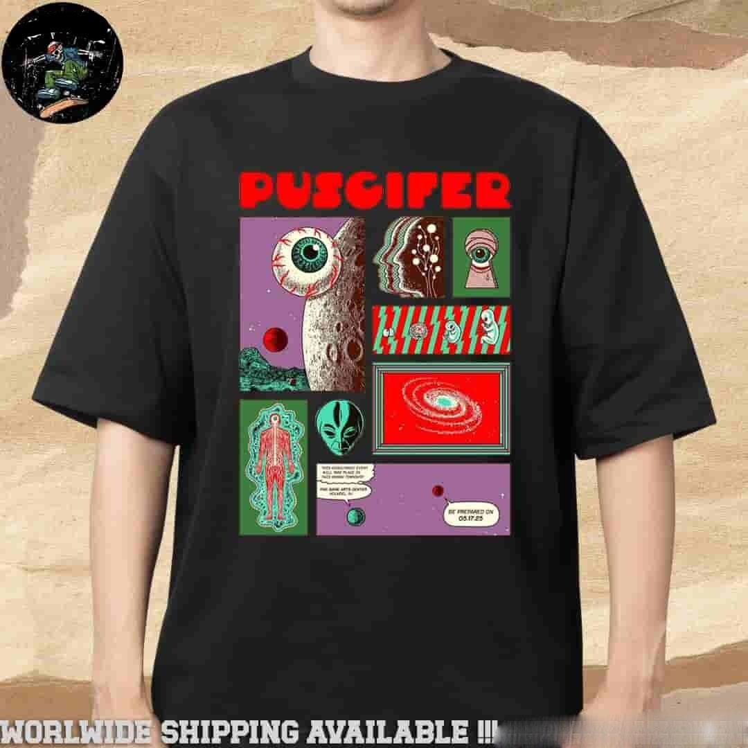 Puscifer Sessanta V 2.0 In Holmdel NJ 2026 At P N C Bank A rts CMerchandise Tee XXL