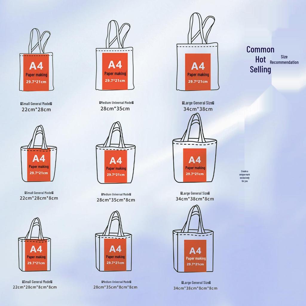 Custom Logo Canvas Handbag - Year of the Horse Annual Meeting Gift for Customers