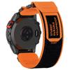For Garmin Fenix 7X/7X Pro/Instinct 2X/Quickfit 26mm Nylon Sticker Wrist Strap