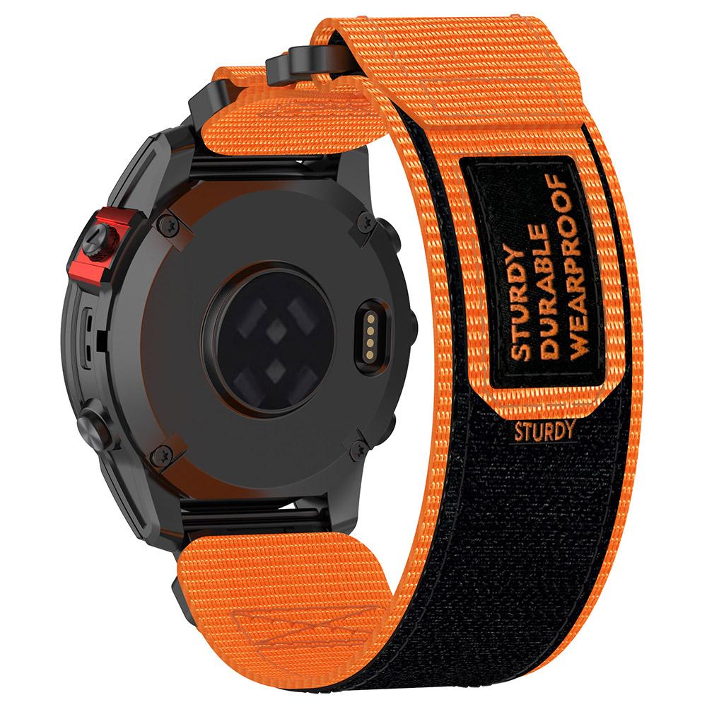For Garmin Fenix 7X/7X Pro/Instinct 2X/Quickfit 26mm Nylon Sticker Wrist Strap