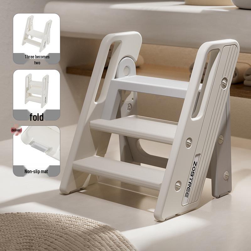 Zhi Bi Shu Foldable Toddler Sink Step Stool for Face Washing