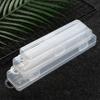 1Pc Portable Makeup Brush Organizer Eyebrow Pencil Tableware Chopsticks Transparent With Cover Storage Box Kitchen Accessories