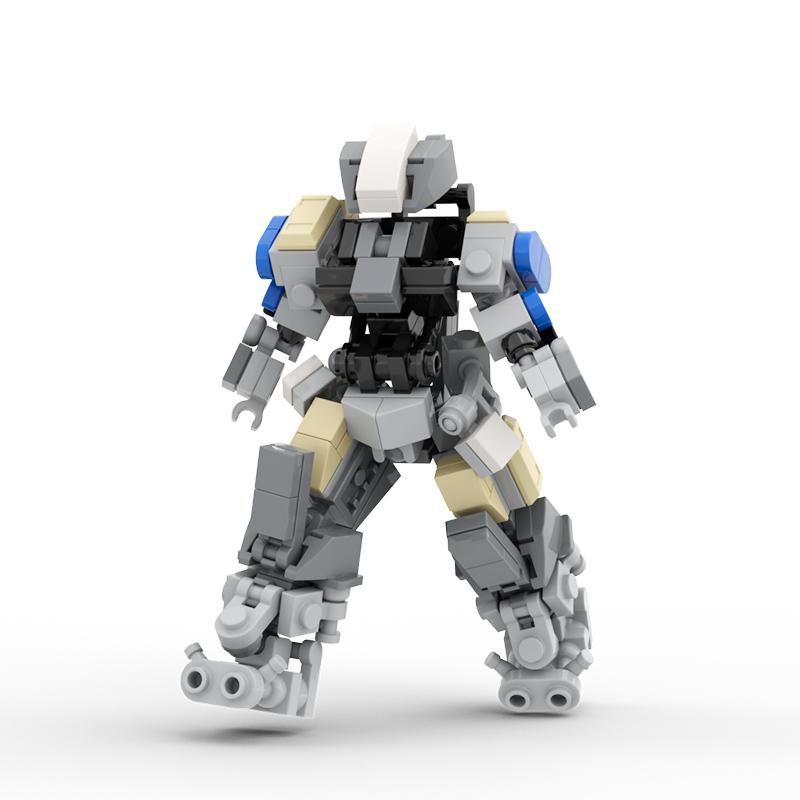 Buildmoc Mech Nautical Suit Robots Meche Girls Figures Ideas MOC Building Blocks Kits Toys for Children Kids Gifts Toy  Bricks