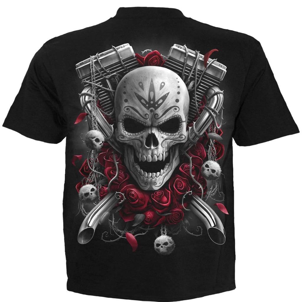 Spiral Direct Unisex-Erwachsene Dotd Bikers Kurzarm-T-Shirt