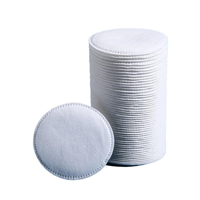 100Pcs Cotton Pads Disposable Clean Cotton Face Nail Polish Remover Round Soft Face Cleansing Remover Cotton Pads Makeup Tools
