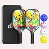 Peak Fiberglass Pickleball Racket for Adults & Kids - Professional Grade