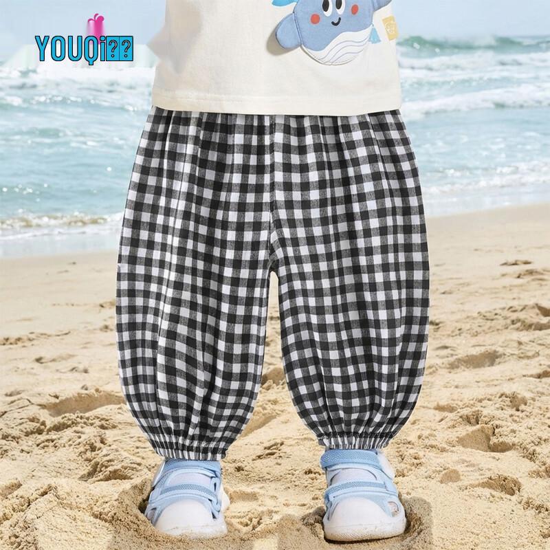 Youqi Baby Summer Anti-Mosquito Harem Pants 100