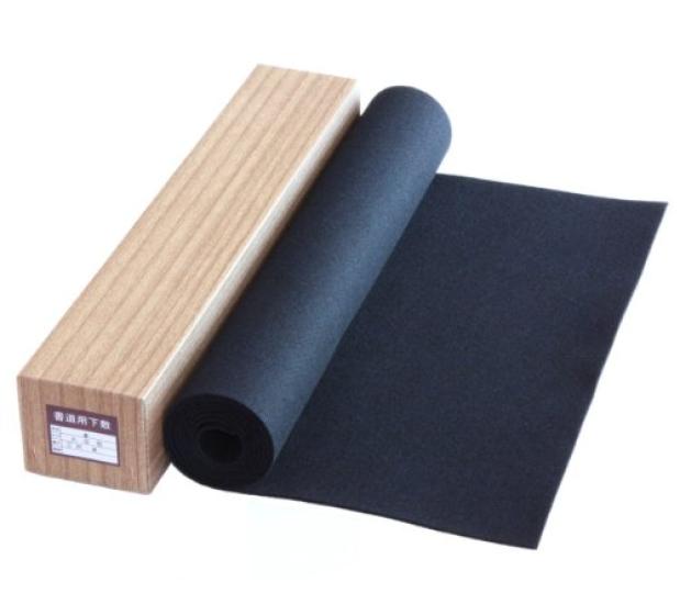 Kobaido Calligraphy Sheet for Paper x Medium Navy 3mm Half-sheet (45 150cm) Felt, Blue,