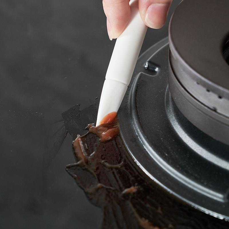 Stove Cleaning Gas Tool With Pp Nylon Bristles For Stove Top Maintenance