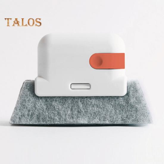 4Pcs 2 In 1 Cleaning Brush Set Detachable Window Track Cleaner with Strong Bristles Stubborn Dirt Remover