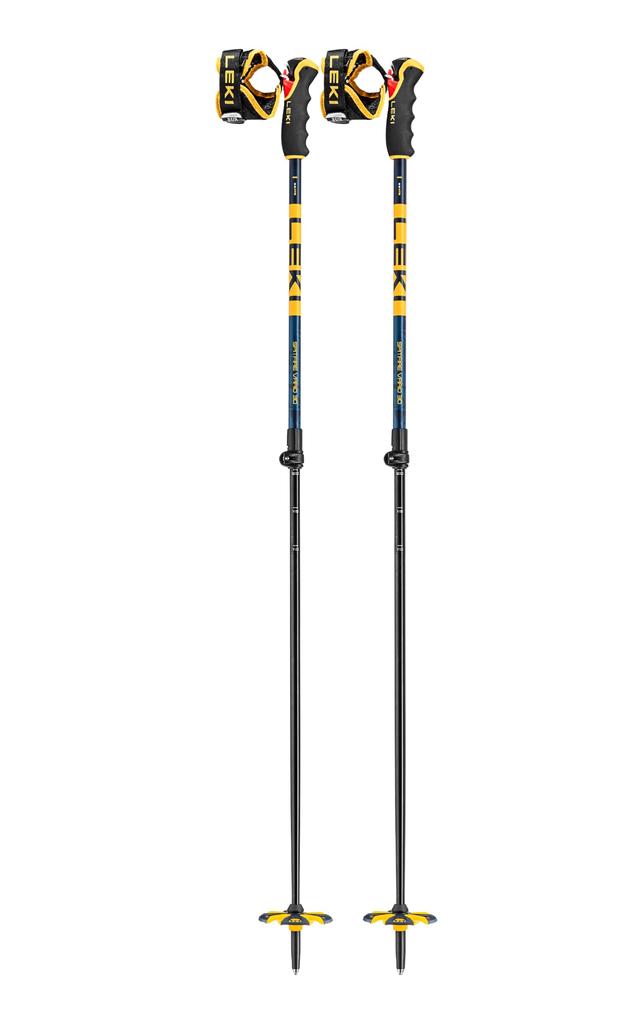 Ski Stock Telescopic Carbon Pole SPITFIRE VARIO S DBL [Reki] Men's