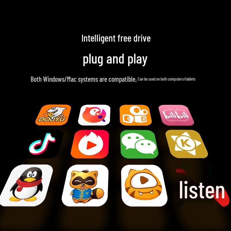 Ugreen USB Desktop Microphone with DSP Noise Reduction