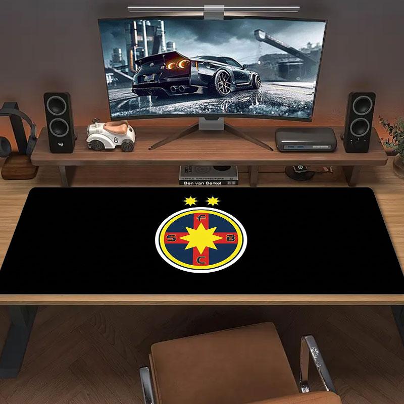 Colorful Splash Logo Large Size Mouse Pad Large Gaming Table Cushion Nonslip Laptop Tablet Big Mousepad Xxl Mat Mini Pc Playmat With Lock Edge