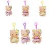 Sanrio Hello Kitty Plush Keychain With Soft Short Pile For Girls And Collectors