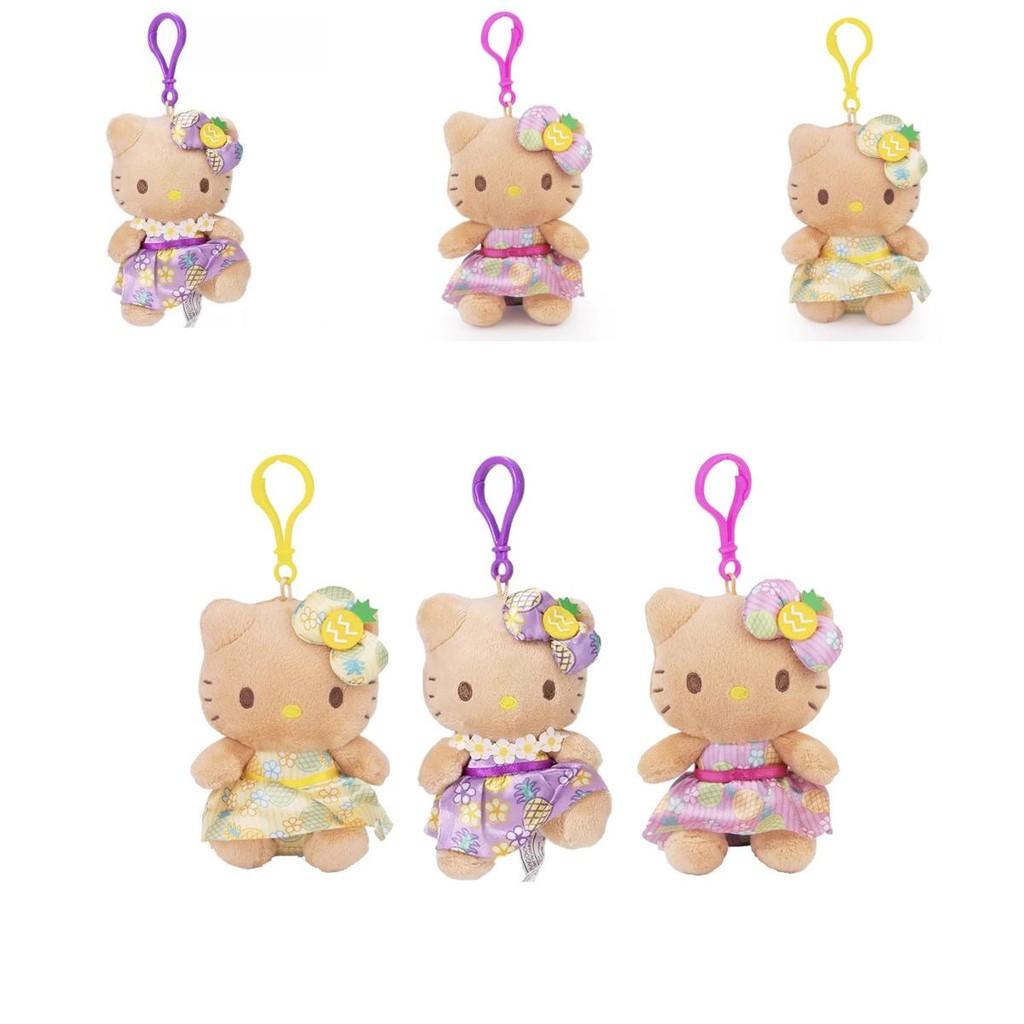Sanrio Hello Kitty Plush Keychain With Soft Short Pile For Girls And Collectors