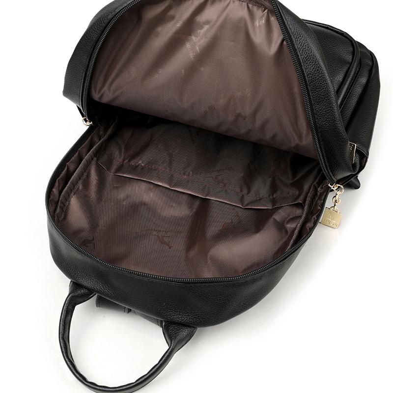 PU Backpack Women Large Capacity Travel Backpack