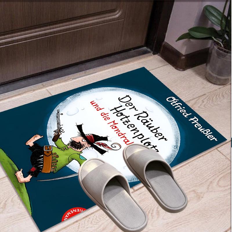 Der Rauber Hotzenplotz Pattern Rug, Indoor/Outdoor Mat, for Picnic, Gameroom, Bedroom, Office, Living Room, Home Decor Carpet, Birthday Gift