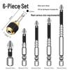 Anti-Slip Phillips Head S2 Bit with 1/4 Quick-Release Connector for Electric Screwdriver and Drill Set