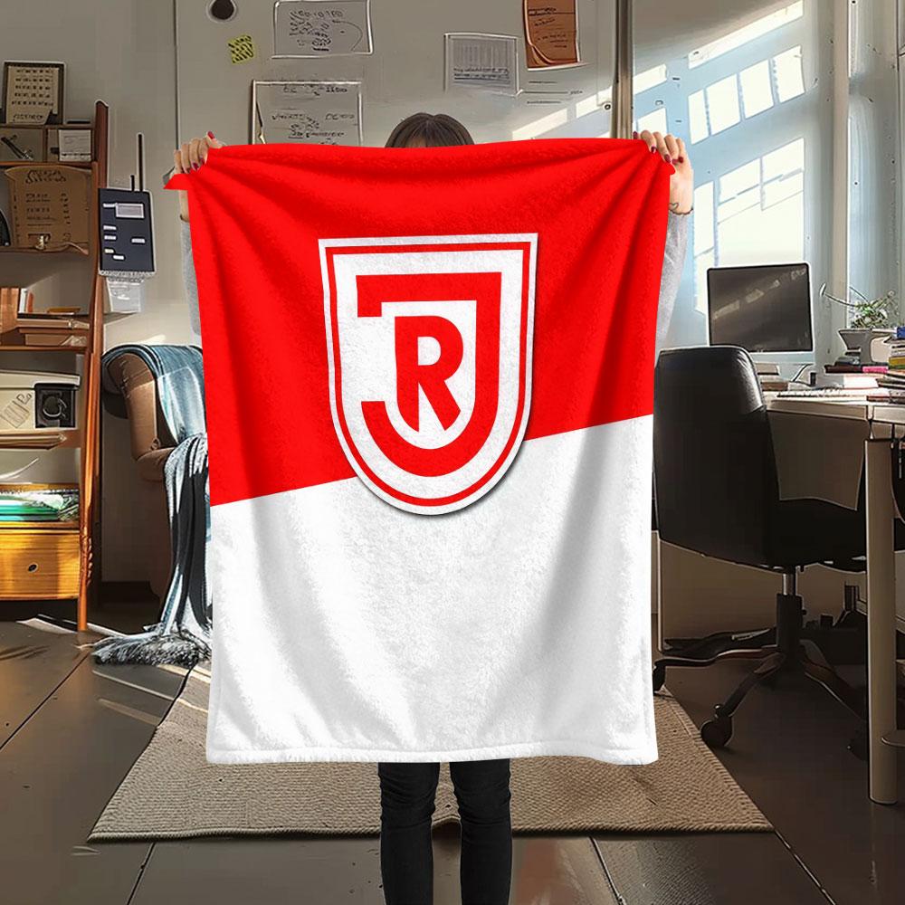 1PC SSV Jahn Regensburg Patterned Flannel Blanket Suitable For All Seasons for Home Decor Warmth and Comfort Gifts Holiday Present