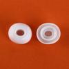 1pair Replace Earplug Sleeves Earmuffs Earplug Cover Silicone Soft Ear Tips XS/S/M/L White Headphone Eartips For Airpods Pro 1/2