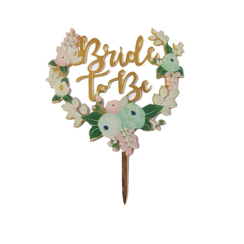 1-7pcs New Forest Animal Cake Card Inserts Christmas Santa Birthday Cake Banners Cake Decorating Inserts Cupcake Inserts