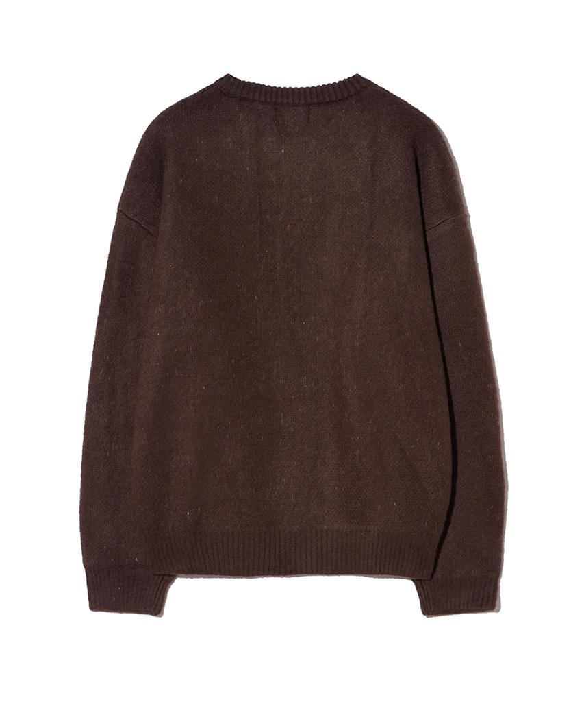 PHYSICAL DEPARTMENT Startail Brush Knit_Brown