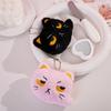 Cute Cartoon Cat Keychain Plush Doll Pendant Keyring For Women Girls Bag Ornament Car Key Chain Gifts Accessories