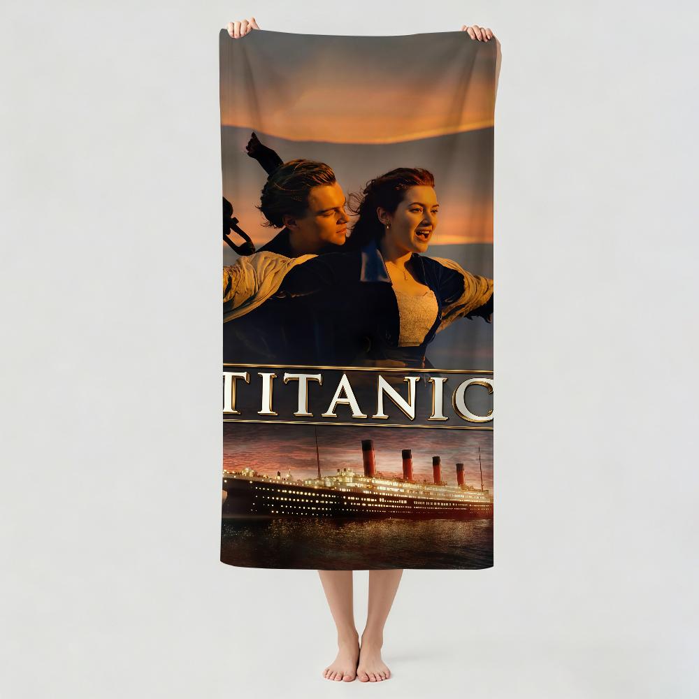 Love movie T-TITANIC Towel Drying Bath Towel Applicable To Light Swimming Camping Yoga Beach Out