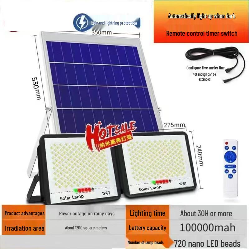 

UOSU Outdoor Solar Garden Street Light