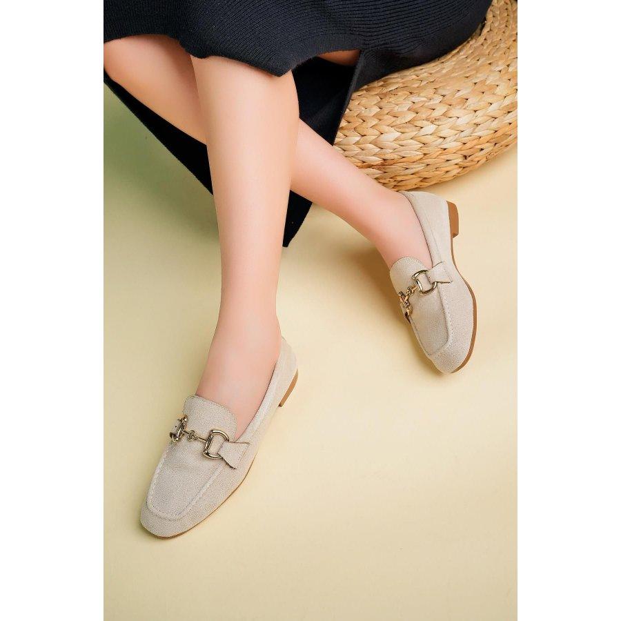 Women's Suede Casual Flat Shoes Loafers