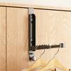 Over The Door Hanger Metal Folding Clothes Drying Rack for Laundry Bathroom Bedroom Dorm Space Saving Storage Hanger for Clothes Coats Towels