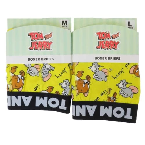 Small Planet Tom og Jerry Boksertruser, Tom og Jerry, Jerry og Tuffy, Størrelse M
