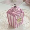 Christmas Ornament Sparkling Pink Series Ice Cream Doughnut Shape Hanging Pendant Farmhouse Xmas Decor