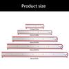 Professional 304 Stainless Steel Measuring Ruler With Lasering Etched Marking For Engineering Accurate Measurements