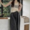 Women Summer Sleeveless Striped Knitted Causal Vest Top
