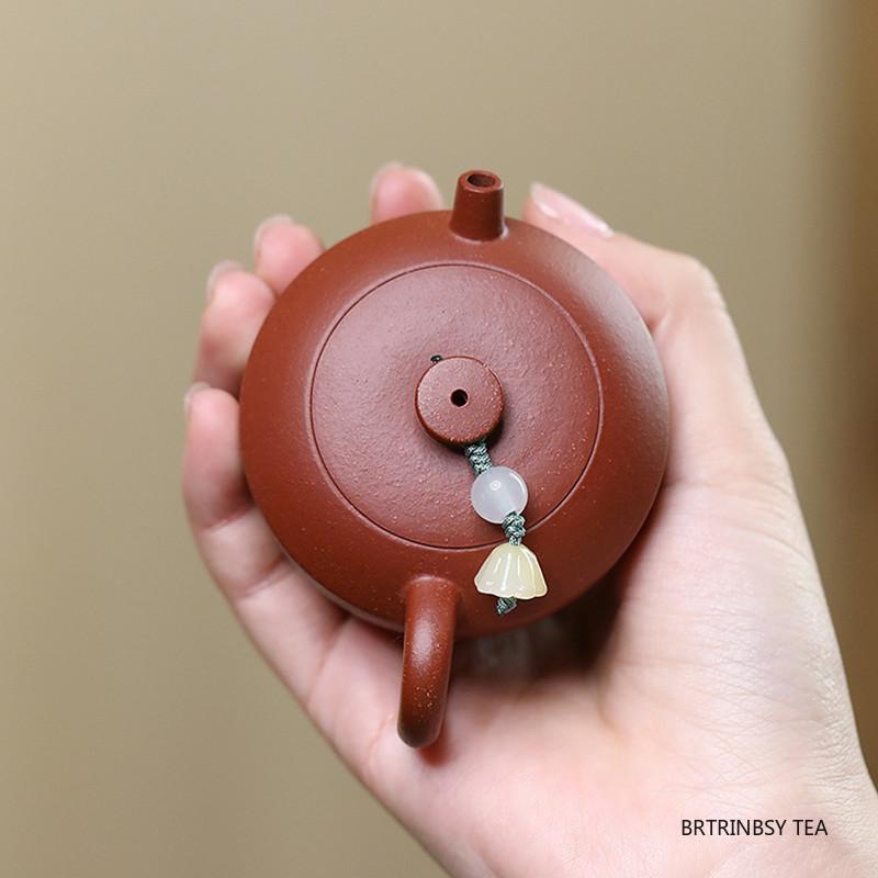 Chinese Yixing Handmade Purple Clay Teapot Tradition Small Capacity Zisha Tea Pot Beauty Tea Infuser Kettle Teaware Tea Set 90ml