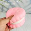 Squishy Simulated Cake Squeeze Toy Soft Stress Relief Slow Rising Sensory Fidget for Anxiety ADHD Autism Gifts for Kids Adults