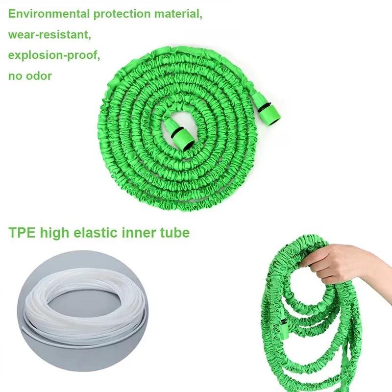 11FT-111FT Garden Hose Expandable Magic Water Pipes Home Garden Daily Watering Tools High-Pressure Car Wash Cleaning Water Gun