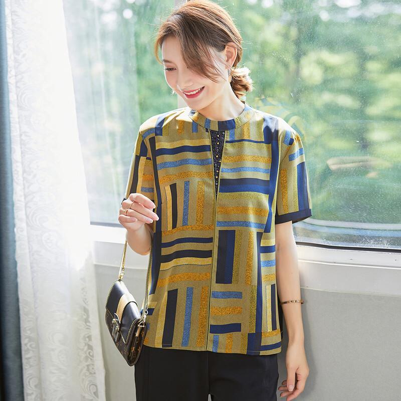 Jianhu Women s Summer Short-Sleeved T-Shirt 3XL